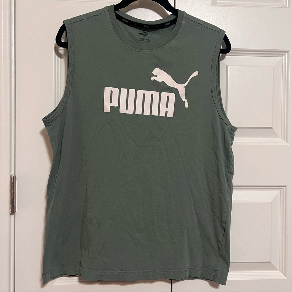 Puma Green Athletic Tee